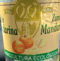 Zumo de mandarina Vila Vella