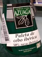Paleta cebo iberica 50%