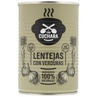 Lentejas con verduras