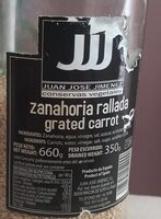 Zanahoria rallada
