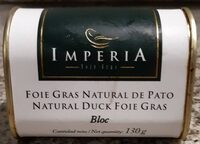 Foie gras natural de pato