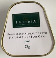 Foie Gras natural de pato