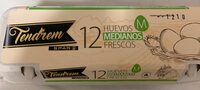 Huevos medianos frescos