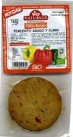 Fibra burger Pimiento asado y curry