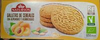 Galletas de cereales con almendras y albaricoques