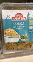 Quinoa con verduras y algas