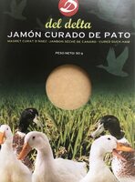 Jamon curado de pato