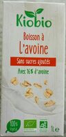 Boisson à l'avoine