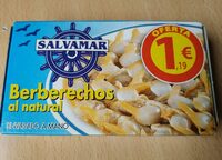 Berberechos al natural