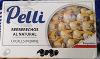 Berberechos al natural pequeños