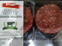 Burger meat de ternera Gallega