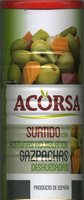Aceitunas verdes deshuesadas aliñadas