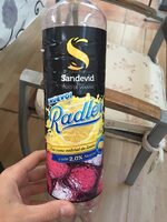 Radler tinto de verano con zumo natural de limón