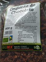 Crujiente de chocolate