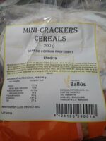 Crackers Cereals El taller del pa