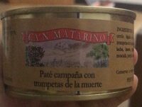 Paté campaña con trompetas de la muerte