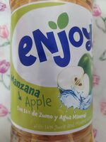 Enjoy Zumo de manzana con agua mineral