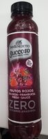 Agua mineral con frutos rojos zero azúcares