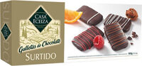 Surtido de galletas de chocolate