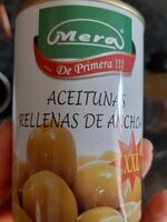 Aceitunas rellenas de anchos