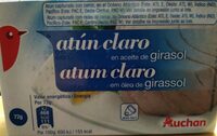 Atun claro en aceite de girasol