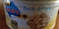 Bonito del norte en trozos