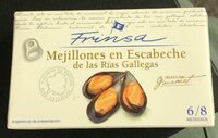 Mejillones en escabeche de las rías gallegas