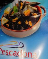 Mejillones fresco cocido