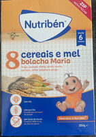 8 Cereais e Mel bolacha Maria