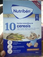 Farinha instantânea de cereais