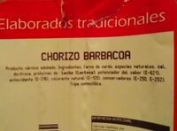 Chorizo barbacoa