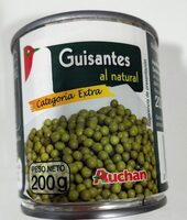 Guisantes al natural