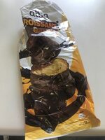 Croissant cubierto de cacao