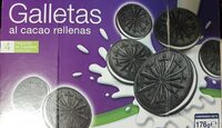 Galletas Al Cacao Rellenas