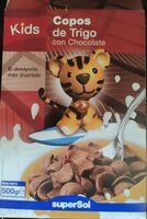 Copos de trigo con chocolate