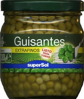 Guisantes extrafinos
