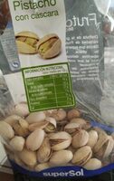 Pistacho con cáscara