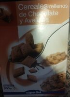 Cereales rellenos de Chocolate y Avellana