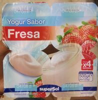 Yogurt de fresa