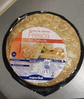 Tortilla de patatas fresca sin cebolla