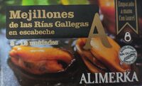 Mejillones de las rías gallegas en escabeche