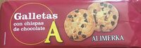 Galletas con chispas de chocolate