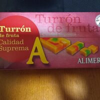 Turrón de fruta