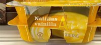 Natillas vainilla