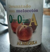 Yogur desnatado con melocotón