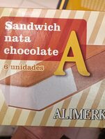 Sandwich nata chocolate