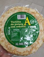 Tortilla de patata con cebolla
