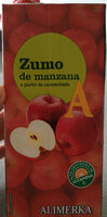 Zumo de manzana a partir de concentrado