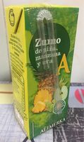 Zumo de piña, manzana y uva