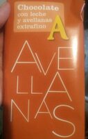 Chocolate con leche y avellanas extrafino